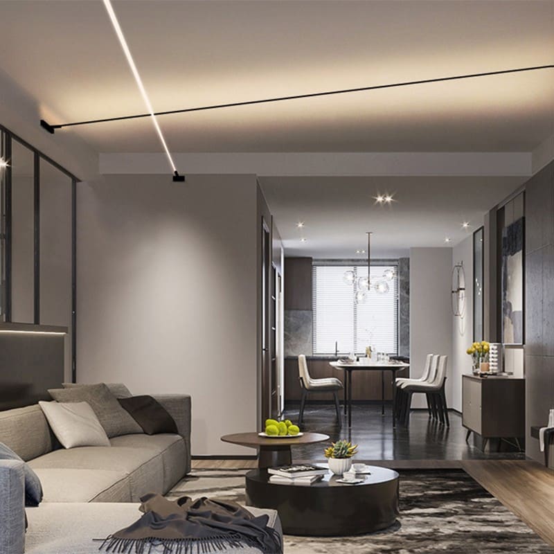 Éclairage LED Linéaire Mural & Plafonnier | Bande à tendre