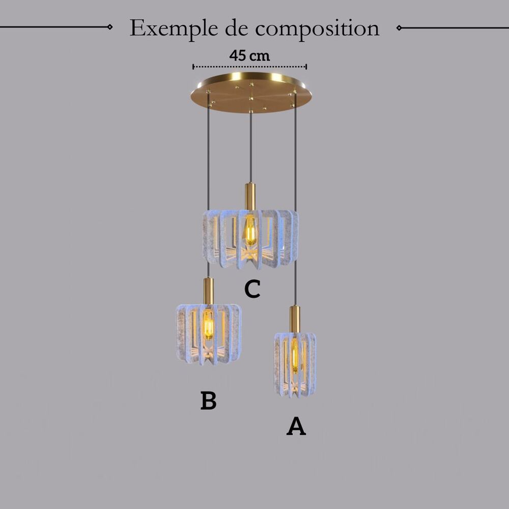 Suspension acoustique SERENA | 100% personnalisable