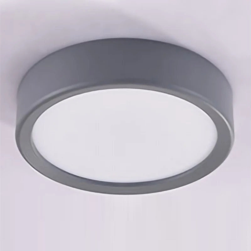 Spot LED extra plat multicolore | Éclairage discret pour plafond vitrine ou meuble 7W / Gris / Blanc froid