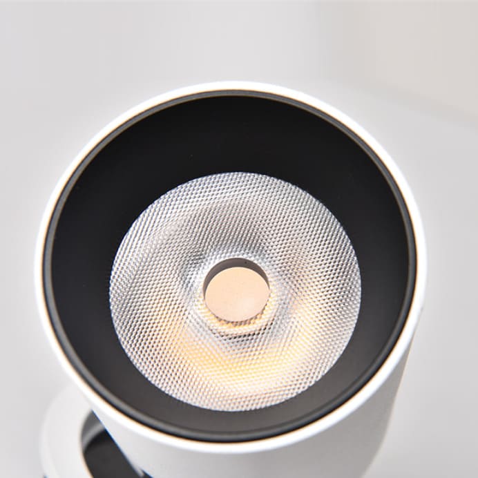 Spot encastré orientable design | Aluminium blanc ou noir