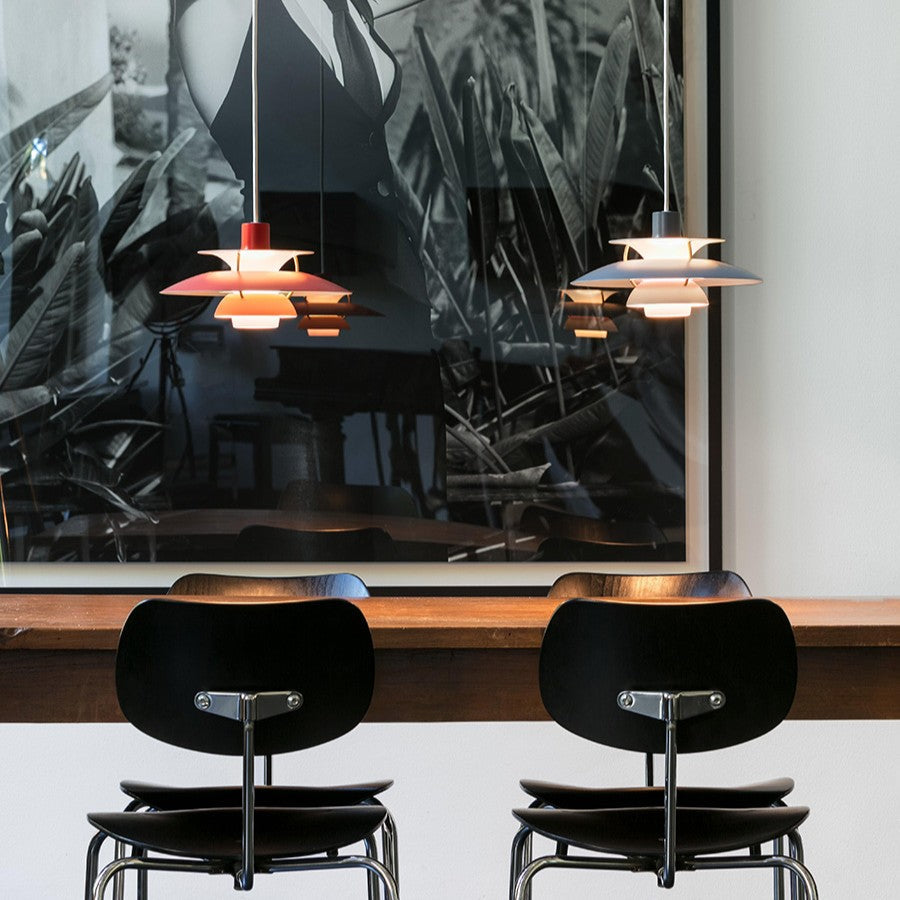 Suspension design soucoupes multicolores | Pop & Rétro chic