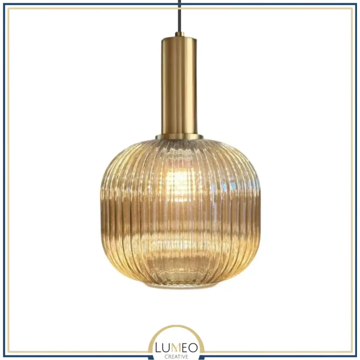 Abat jour CRISTALI B / Ambre Brillant