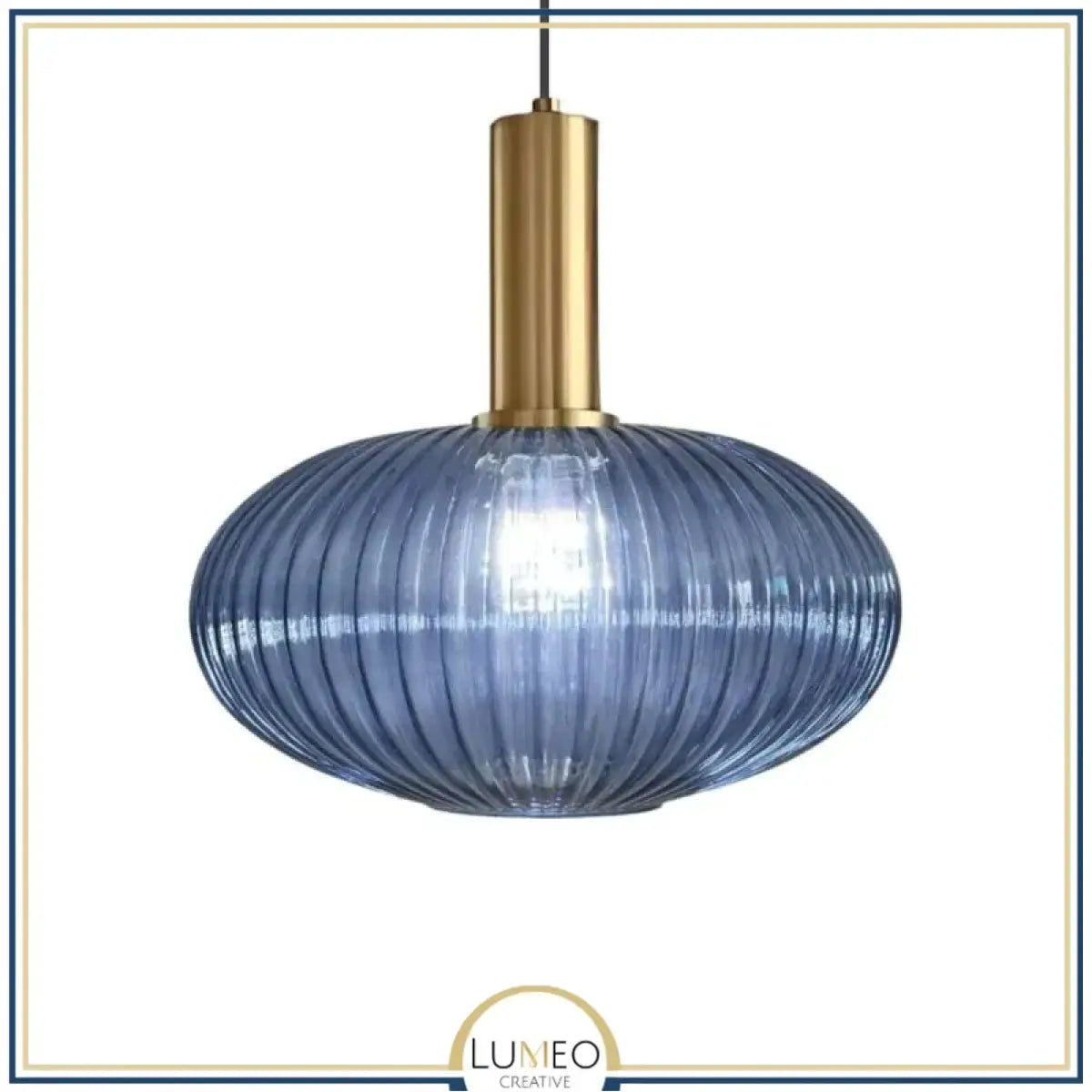 Abat jour CRISTALI C / Bleu Saphir