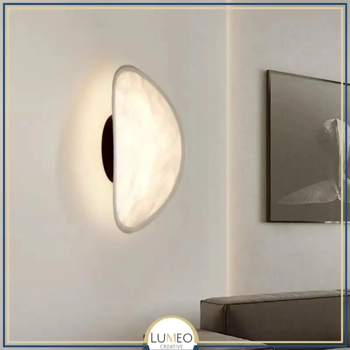 Applique murale aérienne en tissu style Wabi sabi