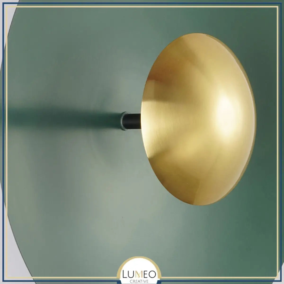 Applique murale circulaire éclipse| Luminaire mural multicolore au style artistique et sculptural