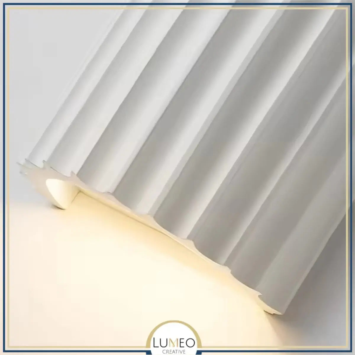 Applique murale rainurée | Éclairage mural moderne et texturé