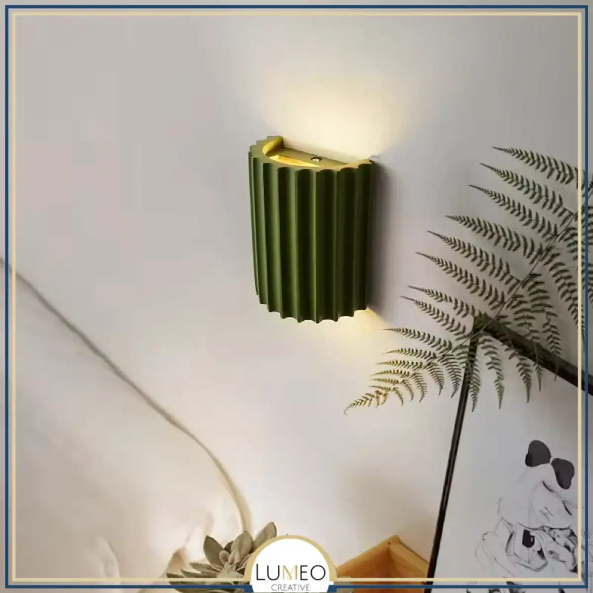 Applique murale rainurée | Éclairage mural moderne et texturé