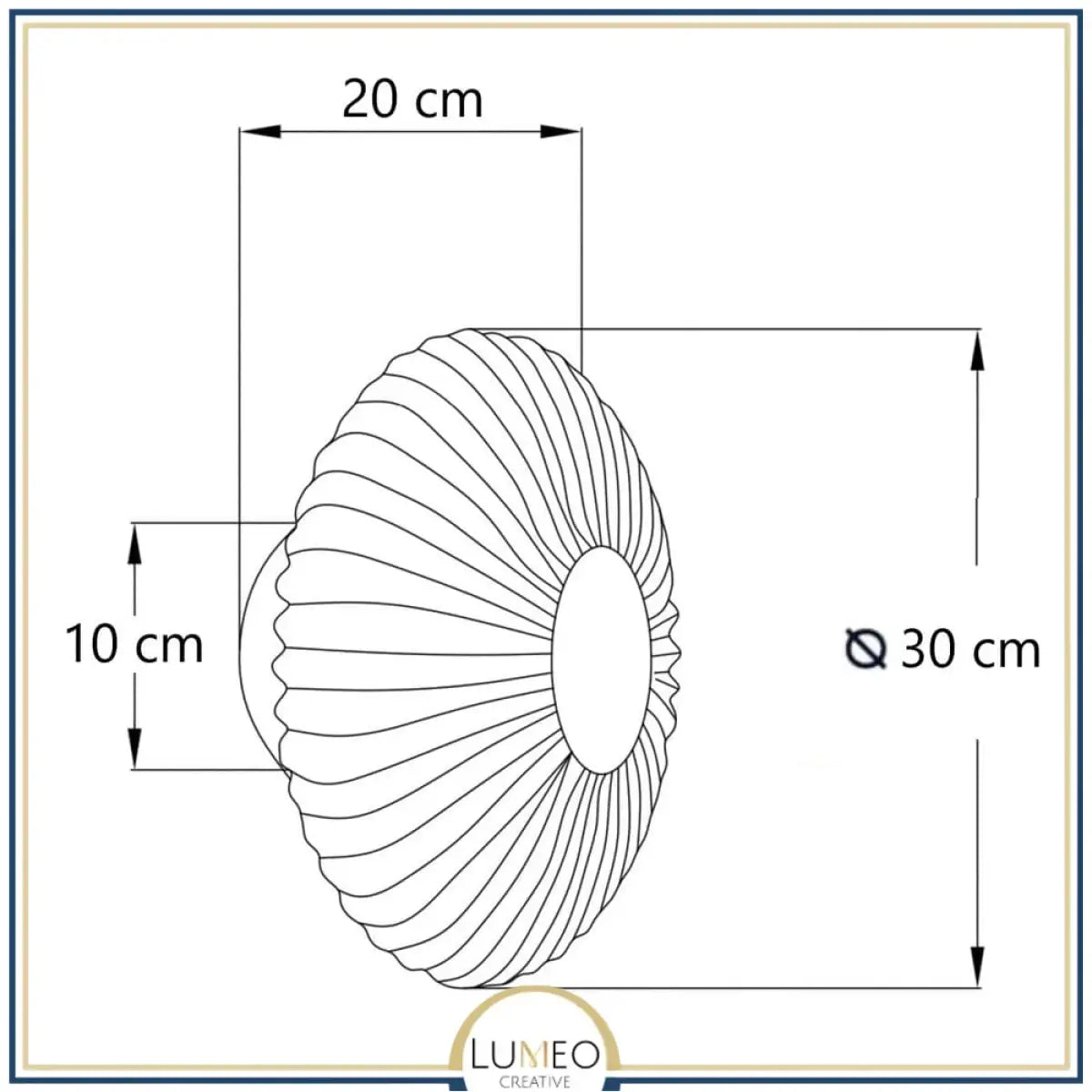 Applique murale ronde en verre vintage CRISTALI | Verre fumé et coloré