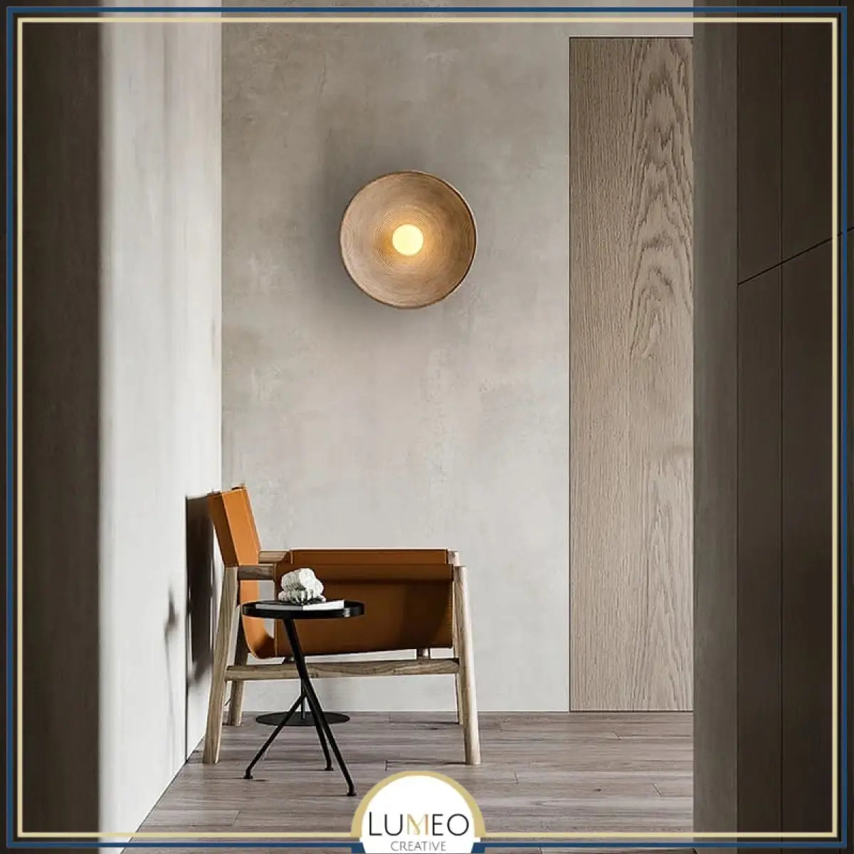 Applique murale ronde style bohème