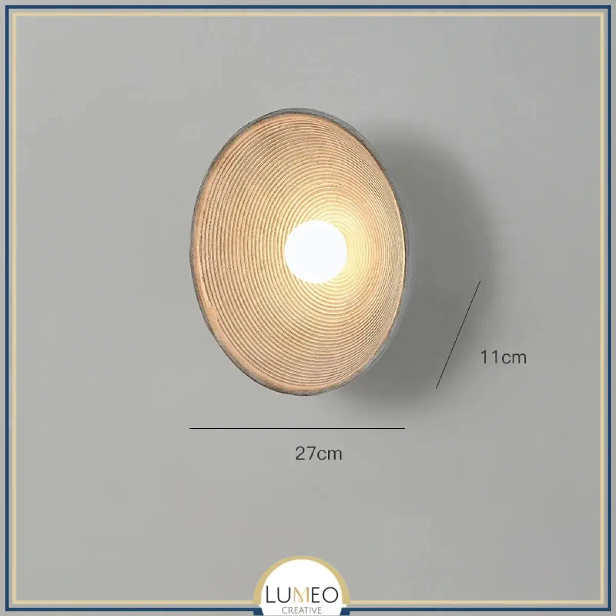 Applique murale ronde style bohème