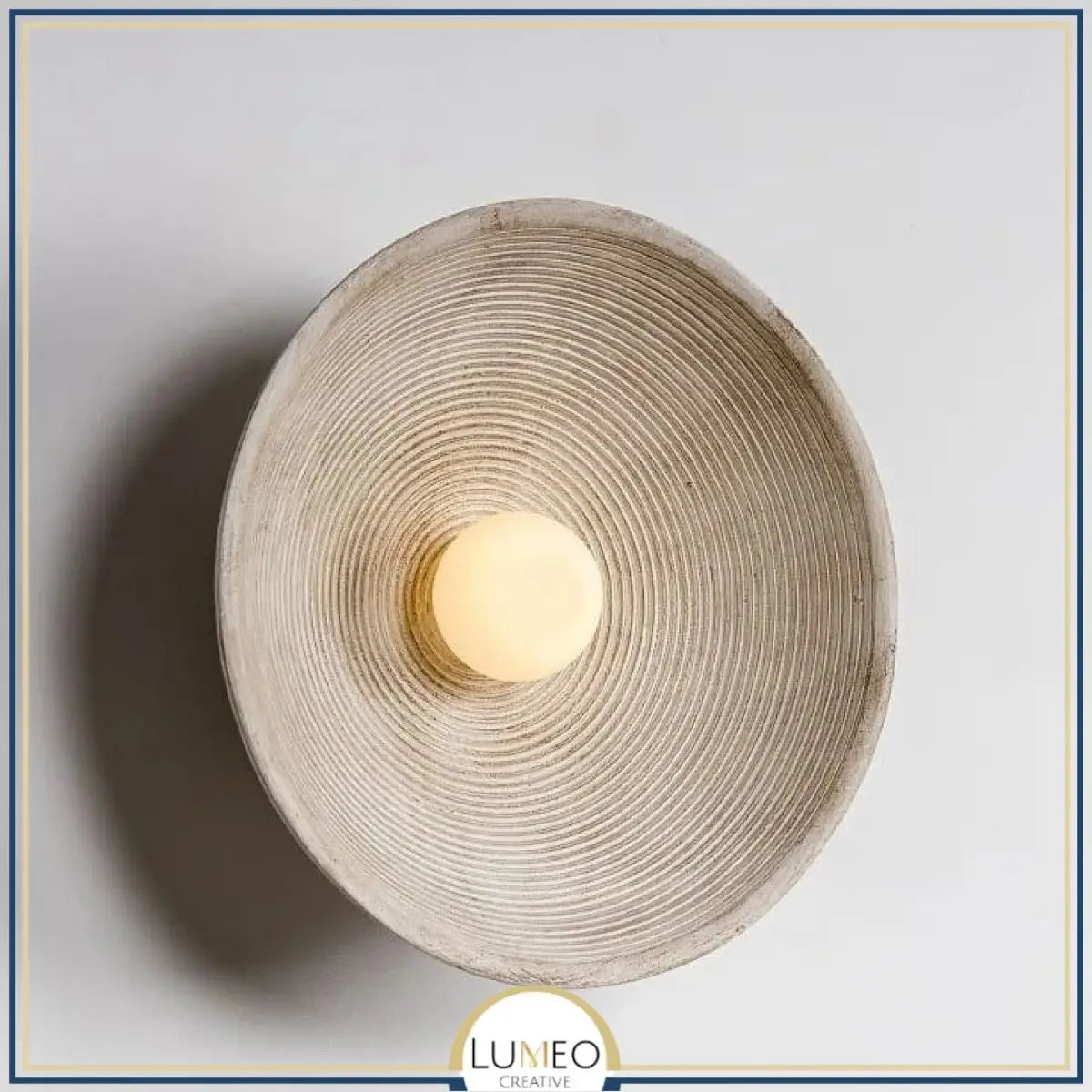 Applique murale ronde style bohème