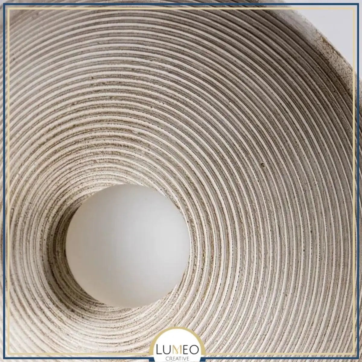 Applique murale ronde style bohème