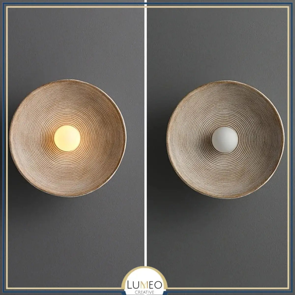 Applique murale ronde style bohème