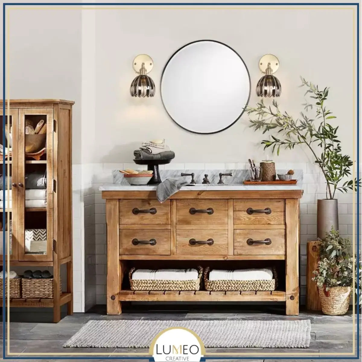 Applique murale vintage en verre nervuré | Luminaire suspendu ou fixe