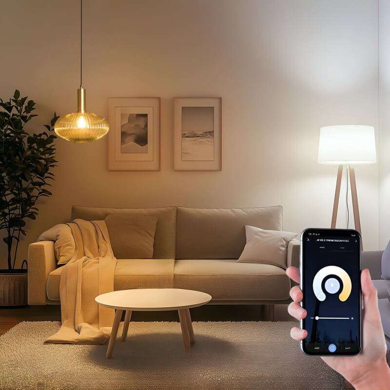 Ampoule LED intelligente Wifi E27 | 7W Dimmable