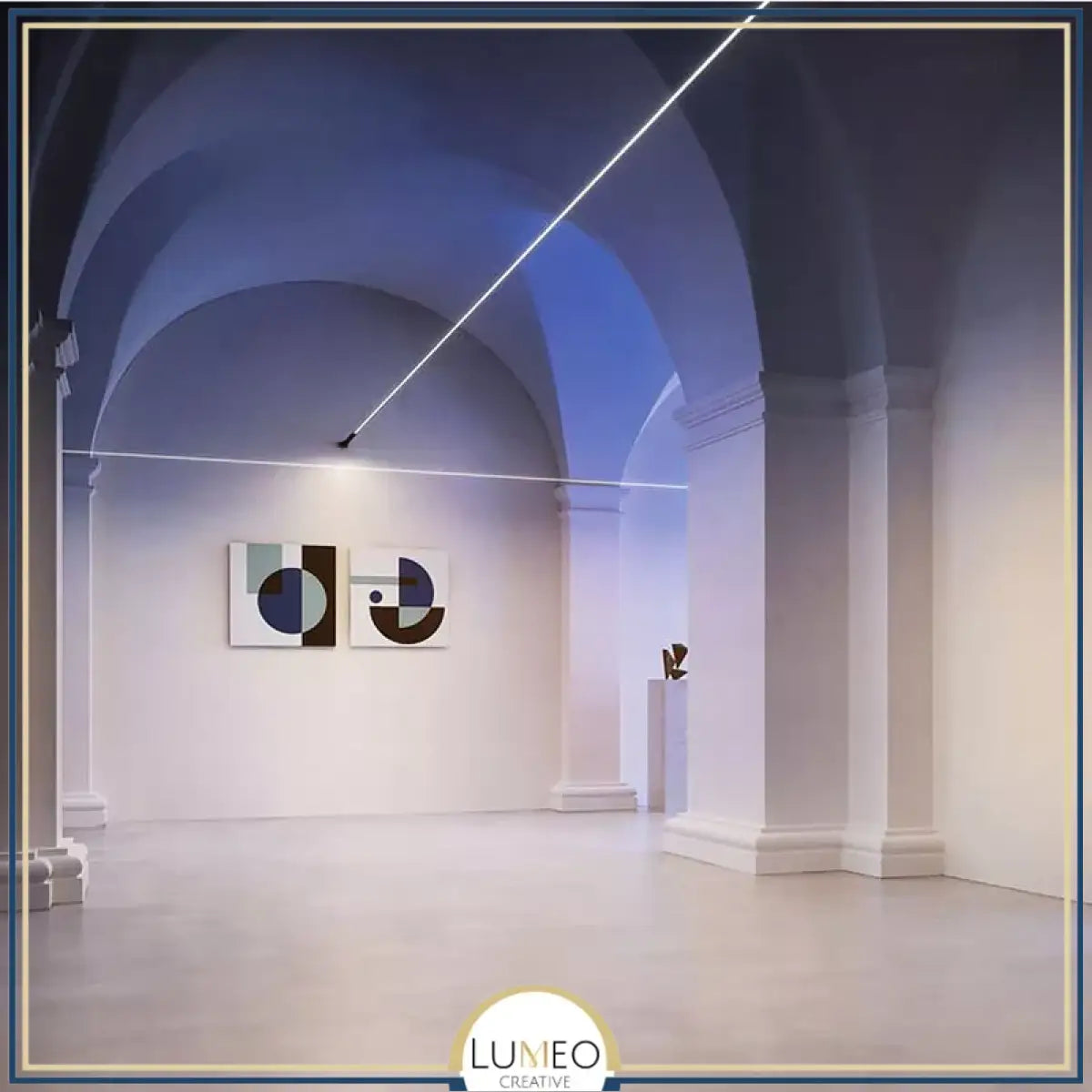 Éclairage LED Linéaire Mural & Plafonnier | Bande à tendre