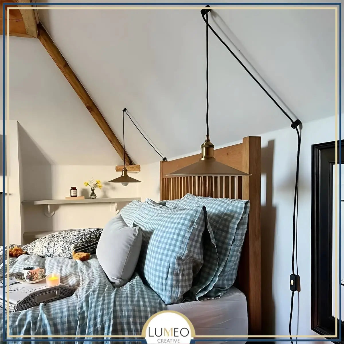 Kit décentralisation pour suspension | Crochet de plafond pour concevoir un lustre araignée