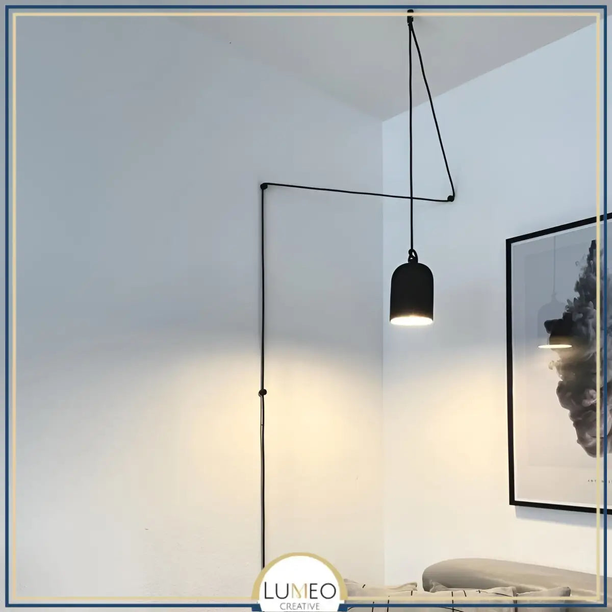 Kit décentralisation pour suspension | Crochet de plafond pour concevoir un lustre araignée