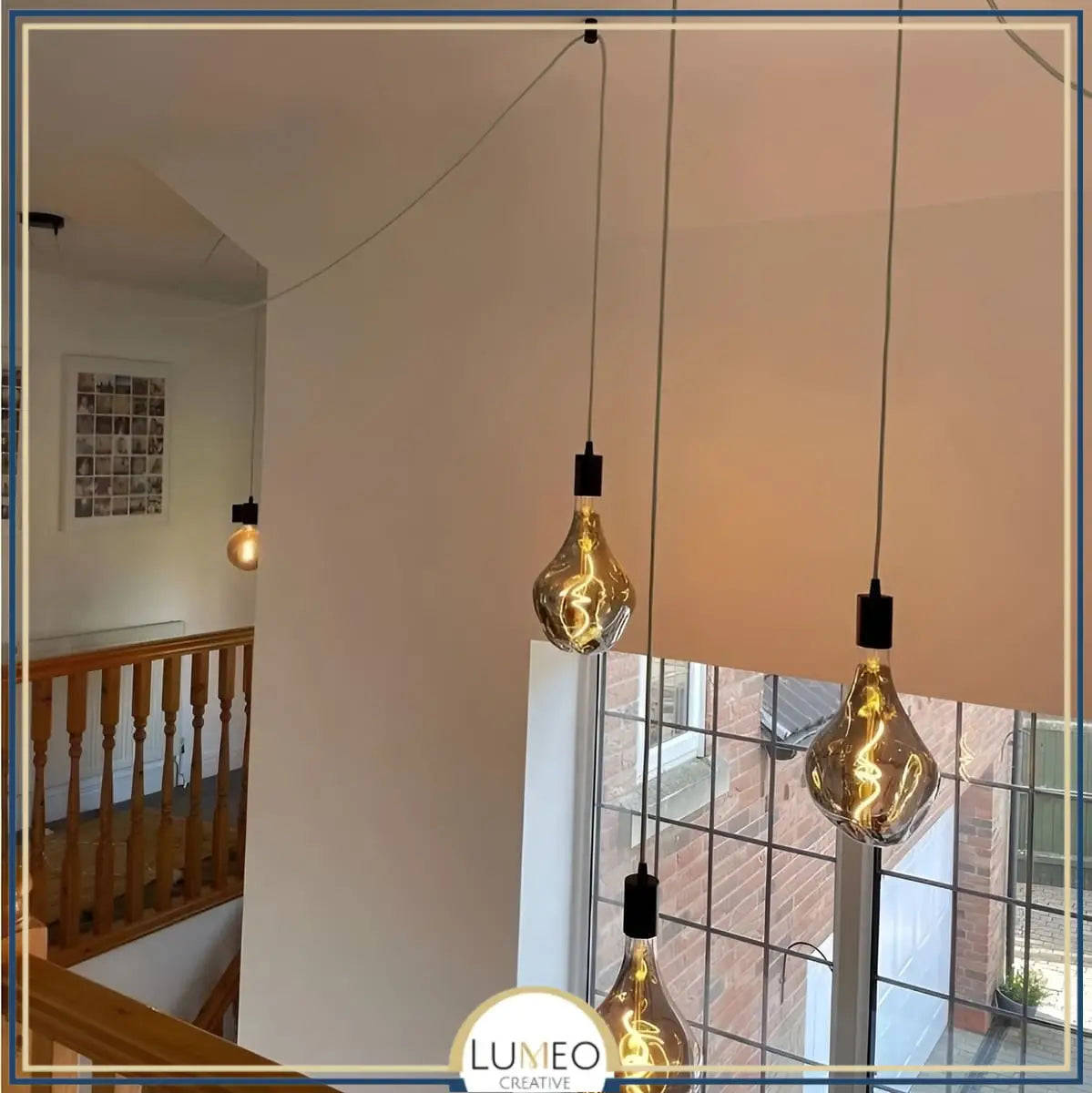 Kit décentralisation pour suspension | Crochet de plafond pour concevoir un lustre araignée