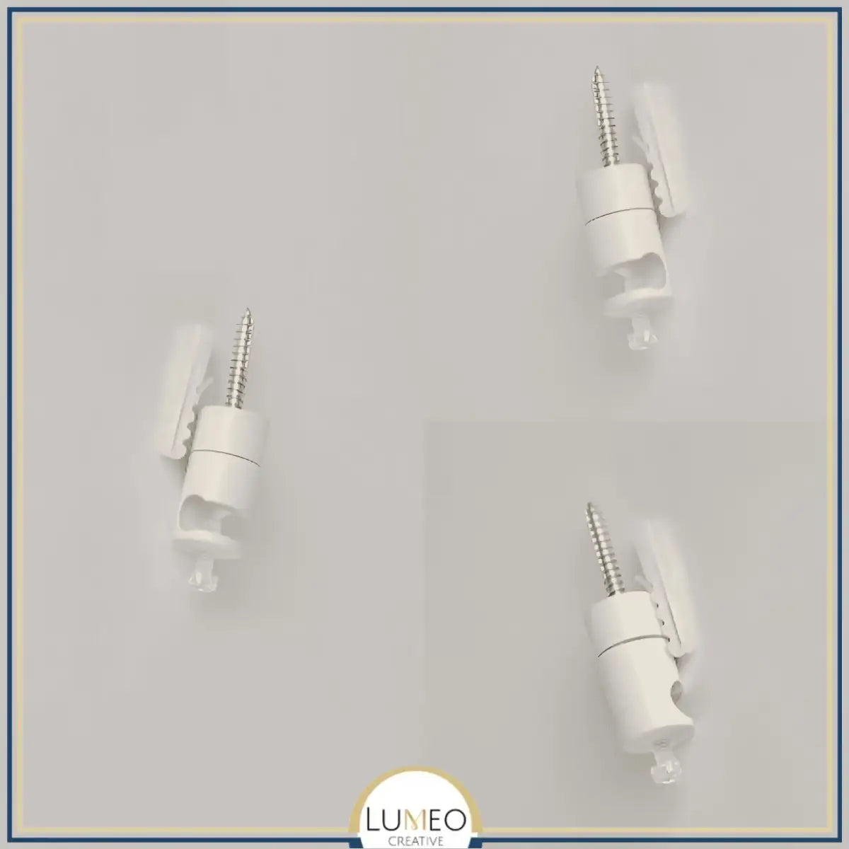 Kit décentralisation pour suspension | Crochet de plafond pour concevoir un lustre araignée Blanc