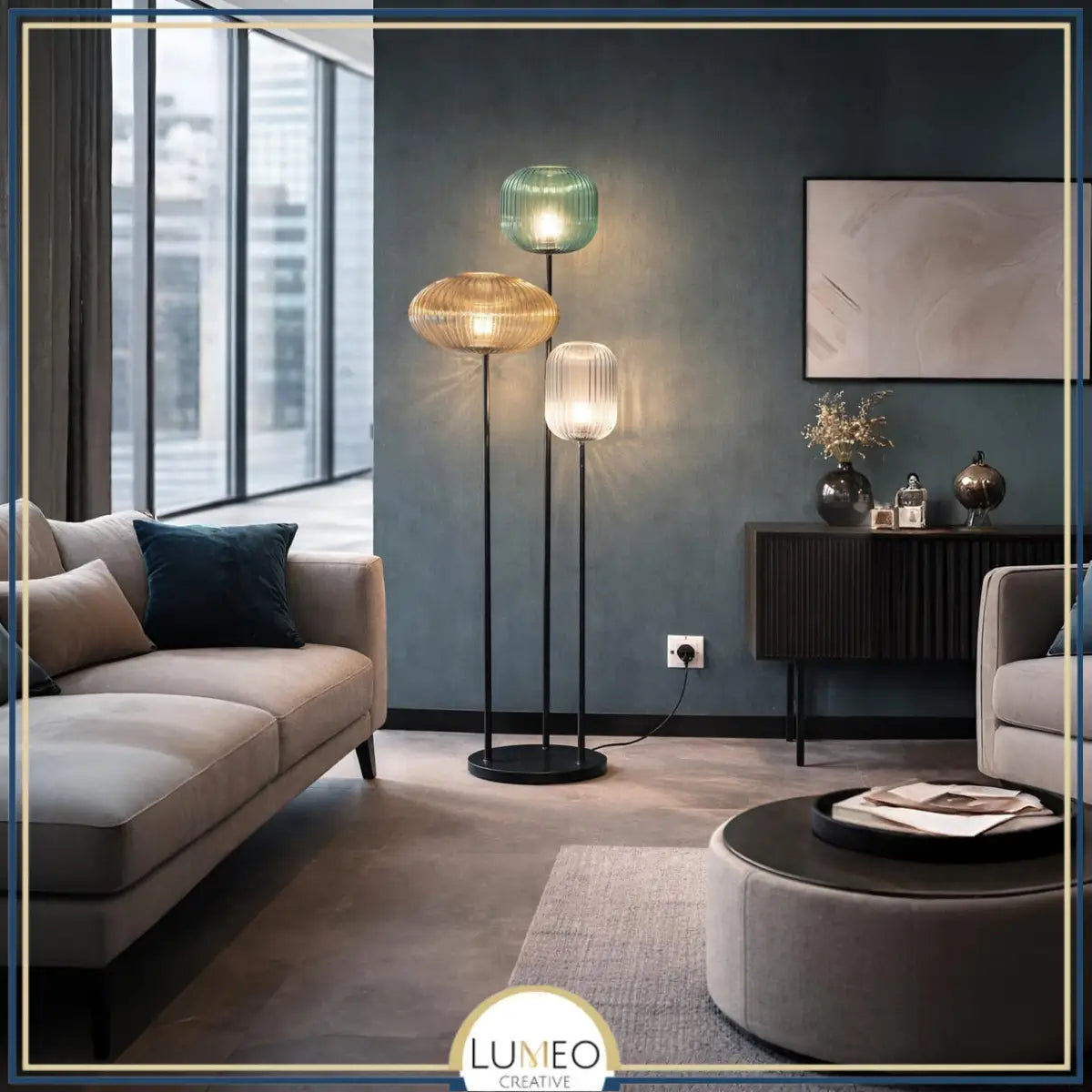 lampadaire design salon