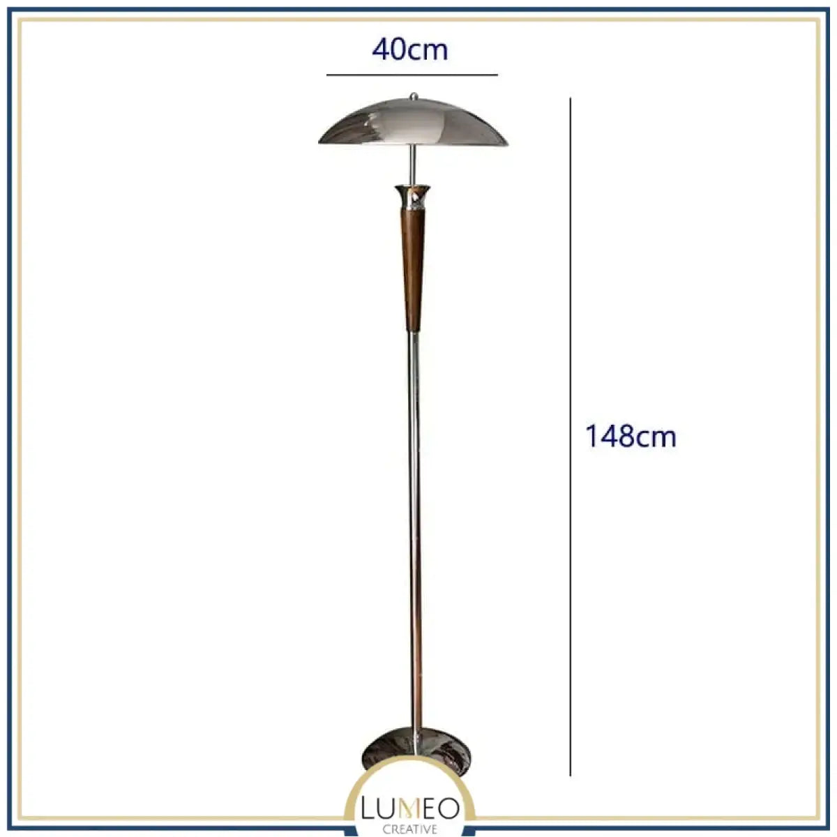 Lampe à poser design métal & bois | Style rétro chic