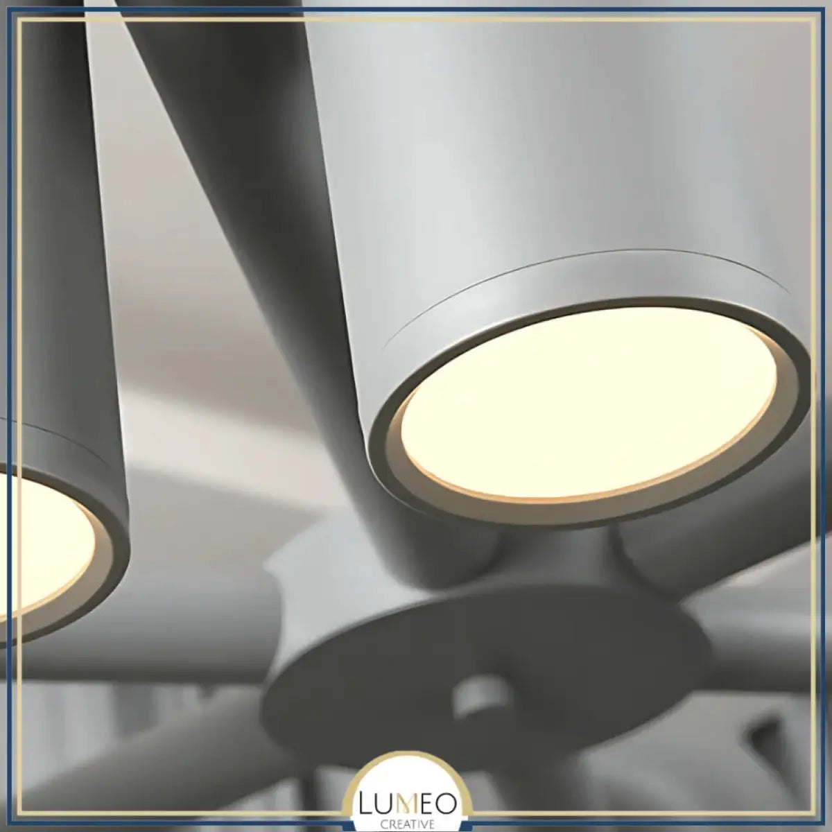 Lustre design tubulaire contemporain