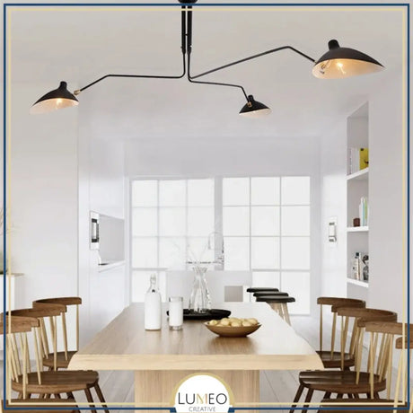 Plafonnier & Applique murale multi bras articulés | Style art nordique