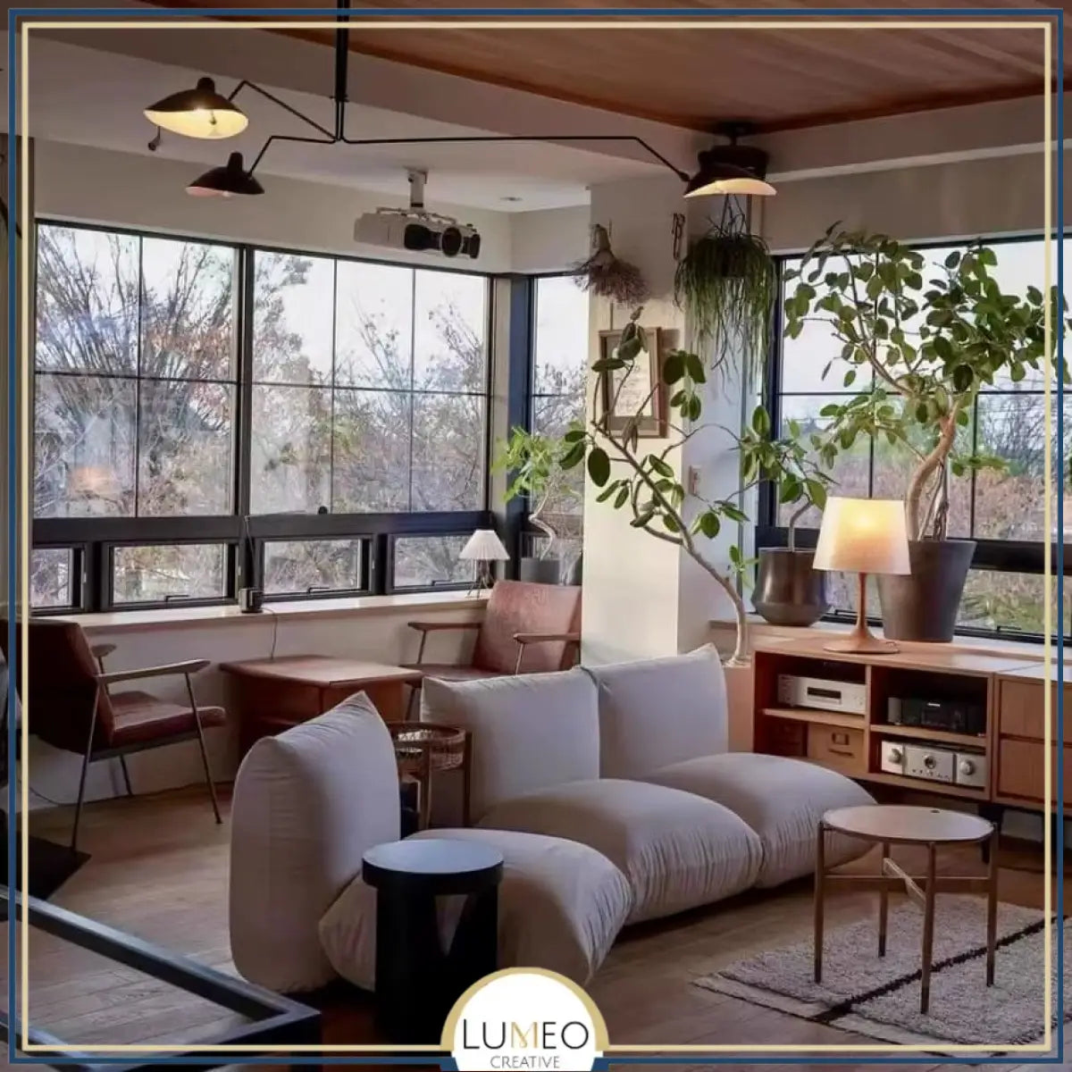 Plafonnier & Applique murale multi bras articulés | Style art nordique