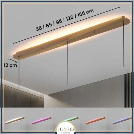 socle rectangulaire pour suspensions multiples