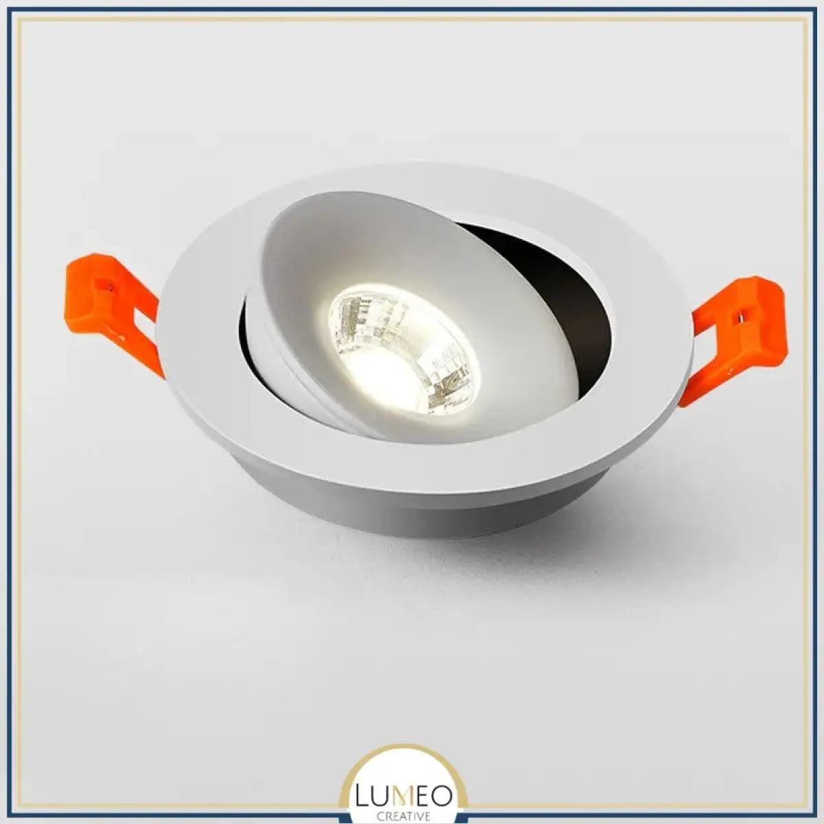 Spot encastrable orientable 360° | Design discret & éclairage ciblé