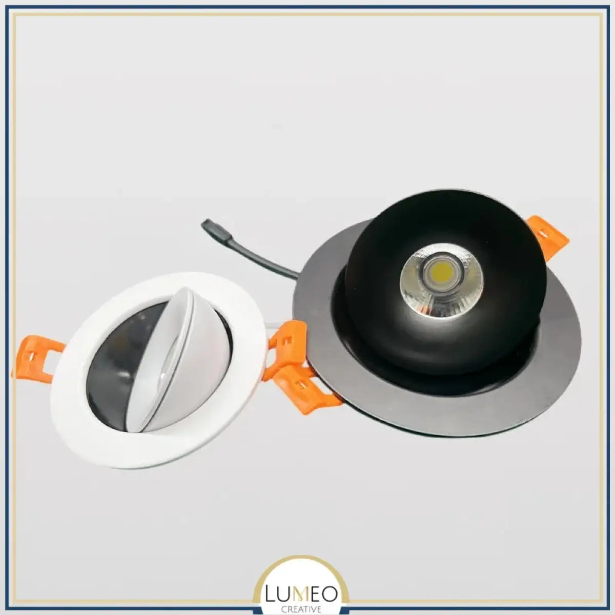 Spot encastrable orientable 360° | Design discret & éclairage ciblé