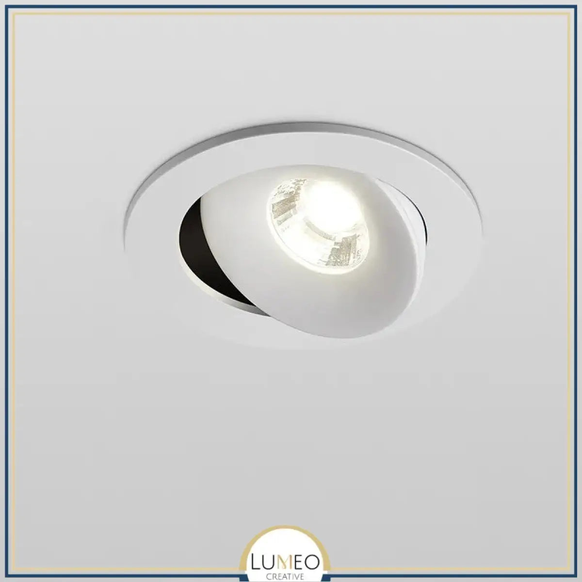 Spot encastrable orientable 360° | Design discret & éclairage ciblé