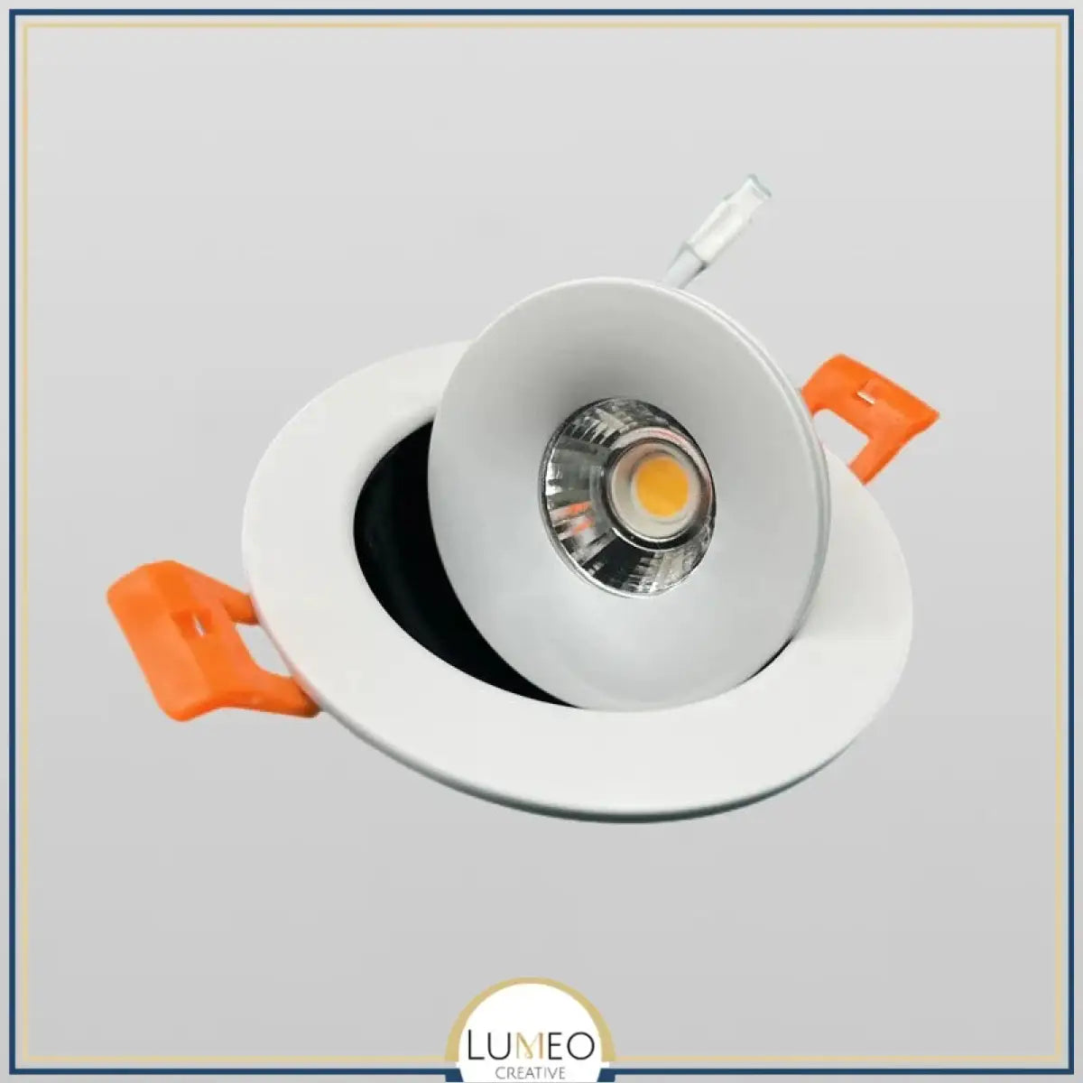 Spot encastrable orientable 360° | Design discret & éclairage ciblé