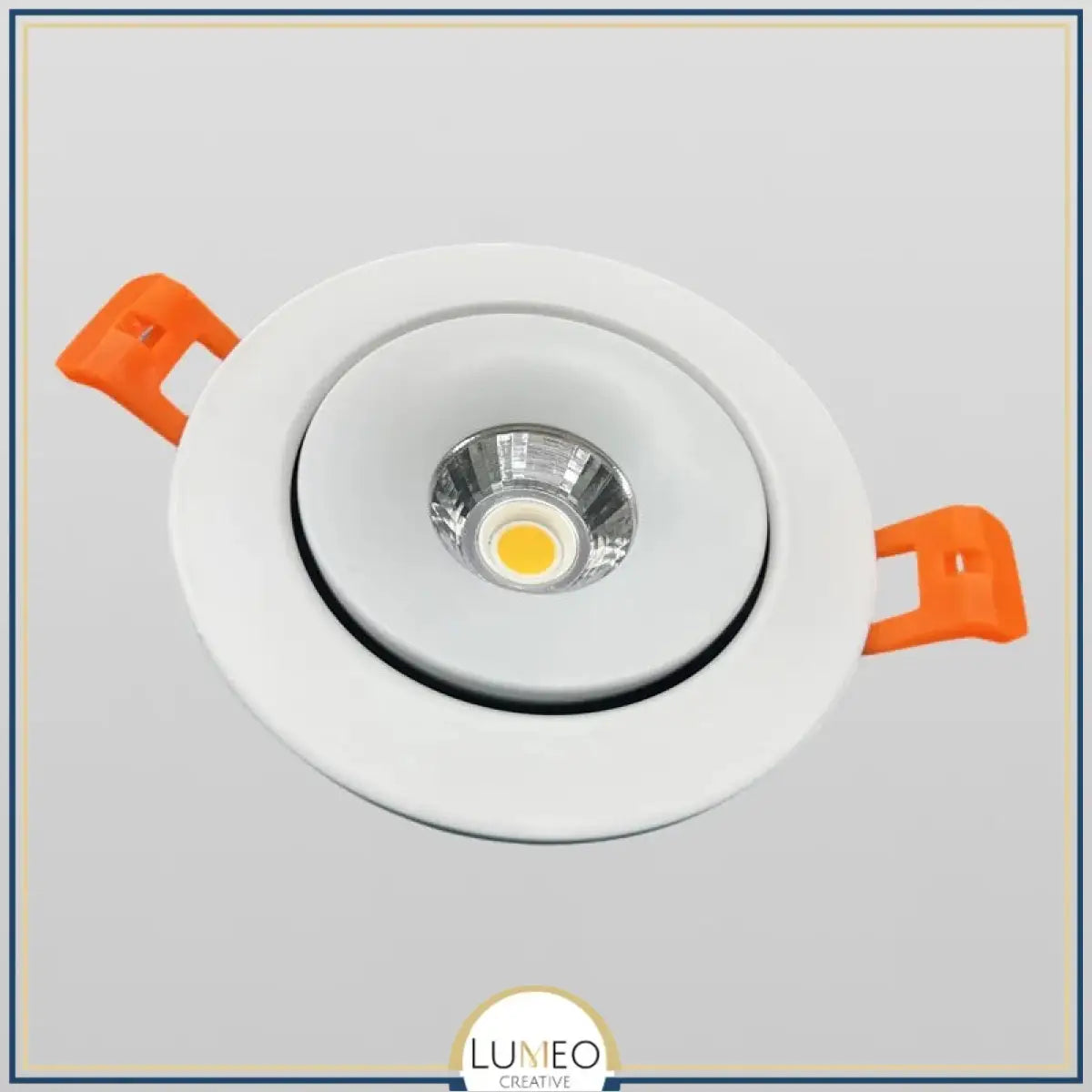 Spot encastrable orientable 360° | Design discret & éclairage ciblé