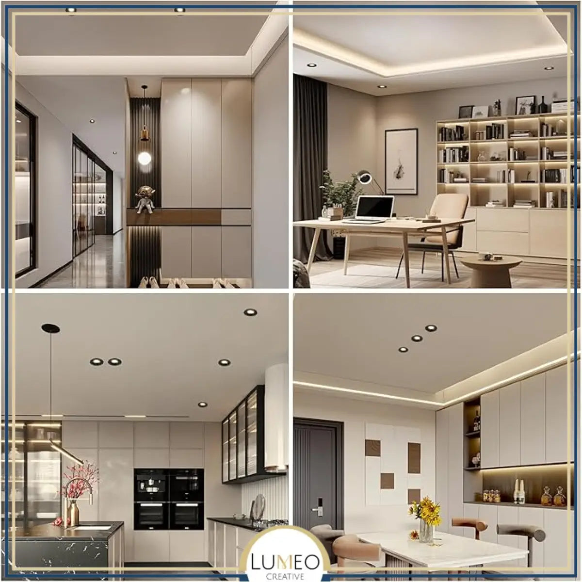 Spot encastrable orientable 360° | Design discret & éclairage ciblé