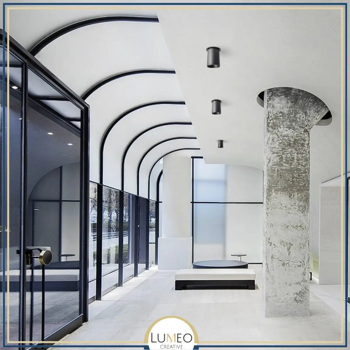 Spot encastré orientable design | Aluminium blanc ou noir