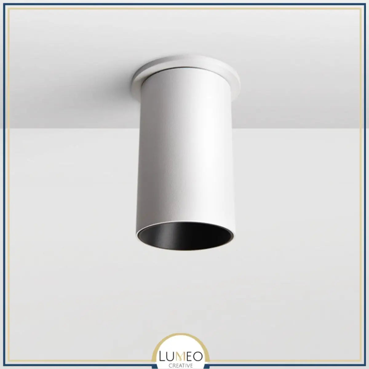 Spot encastré orientable design | Aluminium blanc ou noir