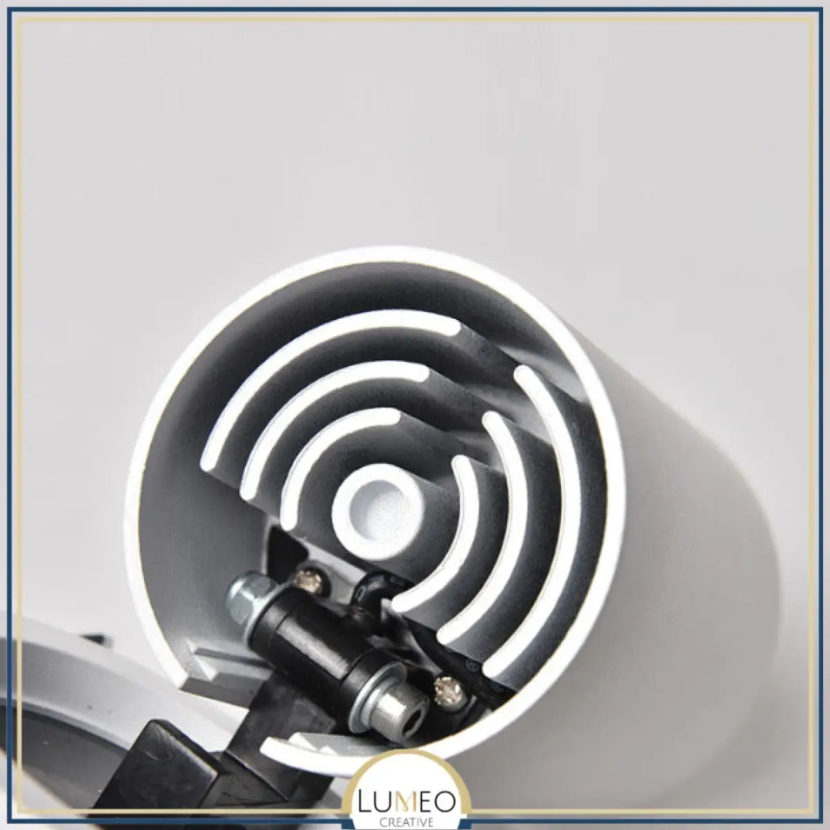 Spot encastré orientable design | Aluminium blanc ou noir