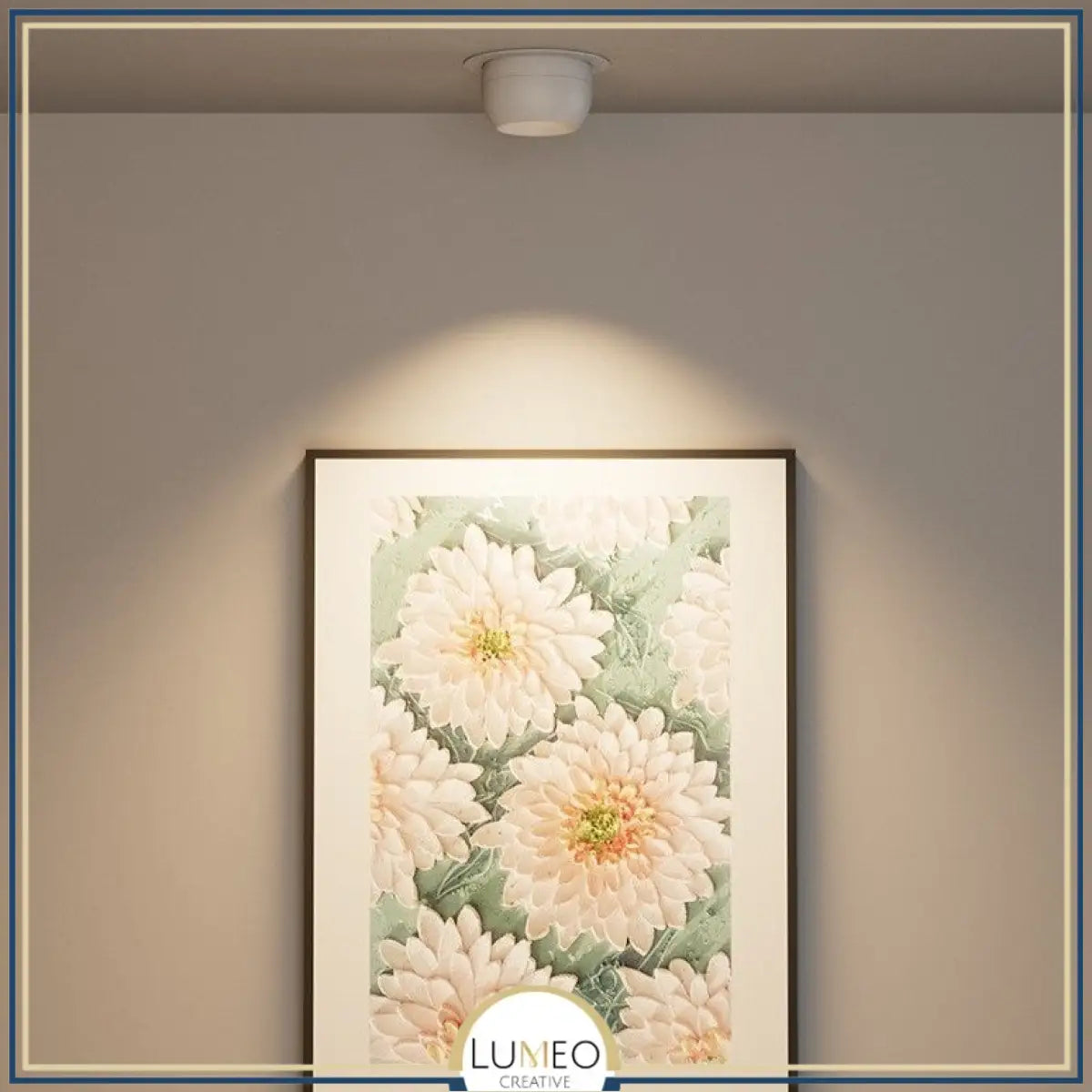 Spot encastré orientable design boule| Finition noire ou blanche