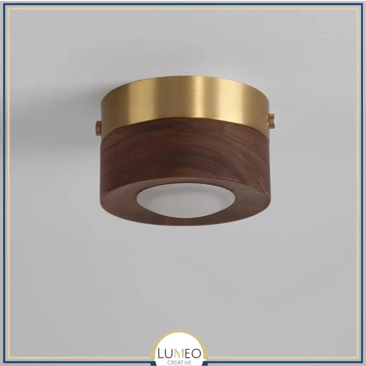 Spot LED bois massif | Éclairage plafond raffiné et naturel