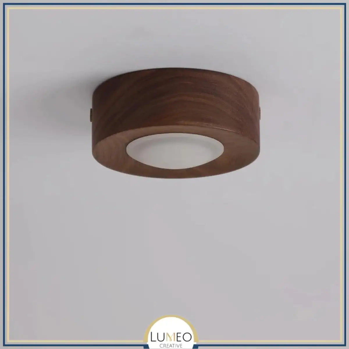 Spot LED bois massif | Éclairage plafond raffiné et naturel