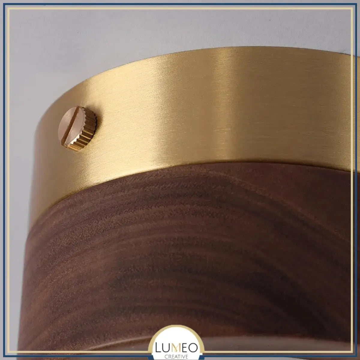 Spot LED bois massif | Éclairage plafond raffiné et naturel