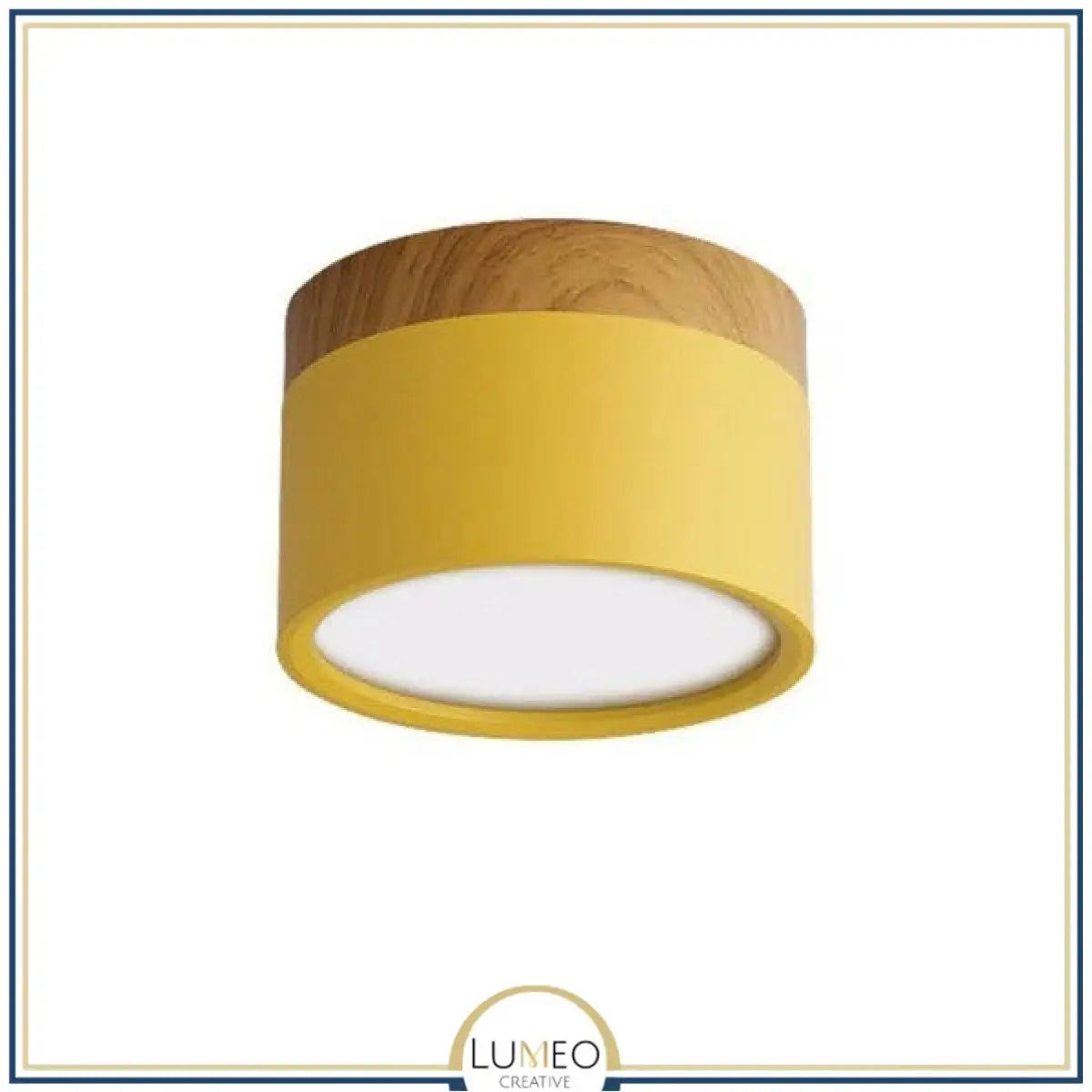 Spot LED décor bois | Éclairage design pour plafond moderne