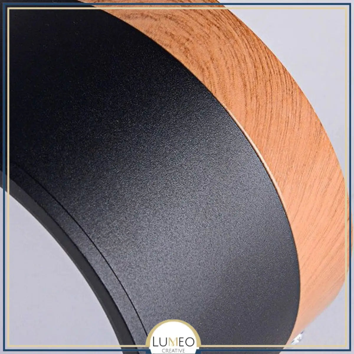 Spot LED décor bois | Éclairage design pour plafond moderne