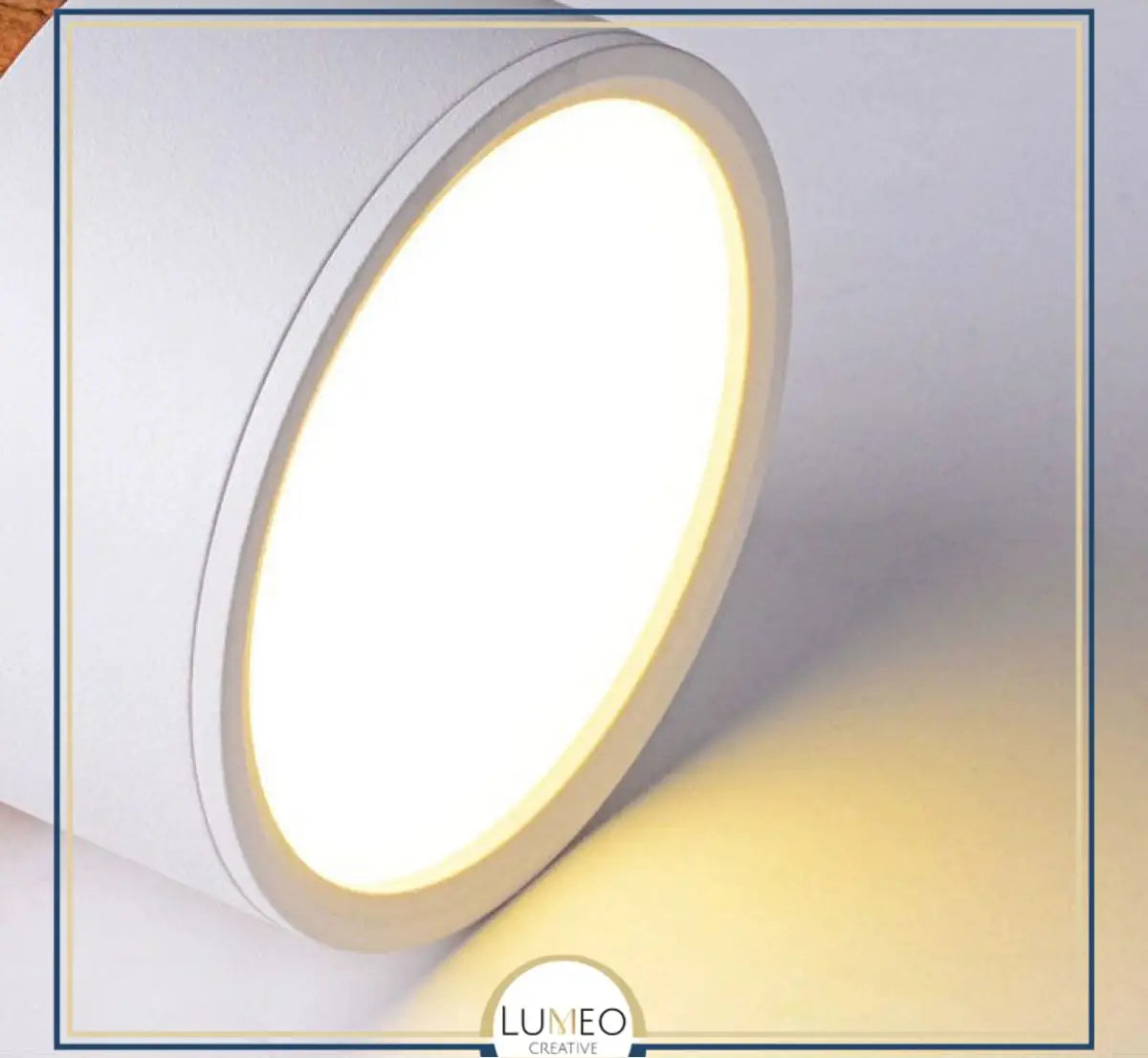 Spot LED décor bois | Éclairage design pour plafond moderne