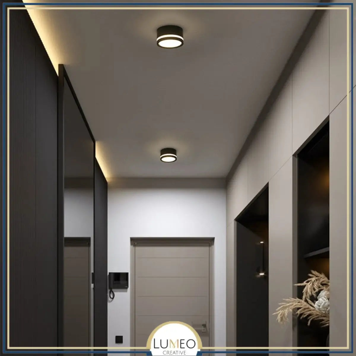 Spot LED plat design | Éclairage plafond ou vitrine