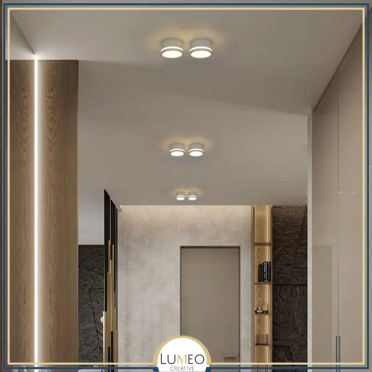 Spot LED plat design | Éclairage plafond ou vitrine