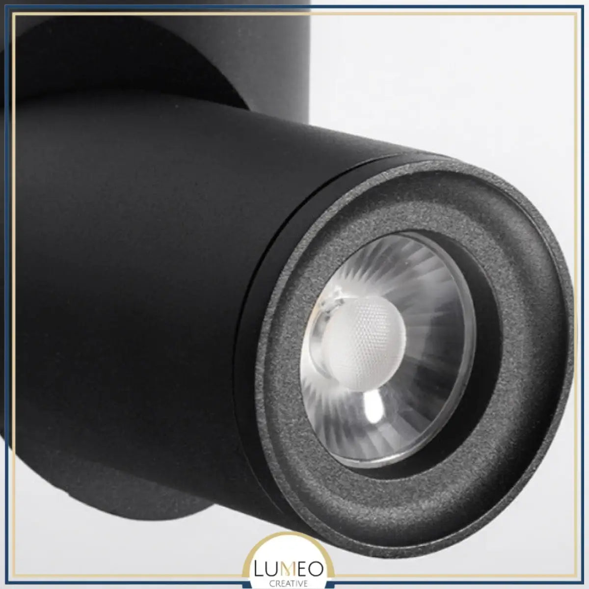 Spot plafond orientable design minimaliste | Noir ou blanc mat