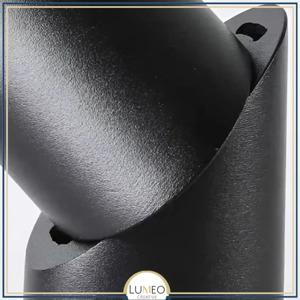 Spot plafond orientable design minimaliste | Noir ou blanc mat